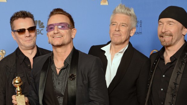 Homeless in Sydney? U2's Larry Mullen Jr., Bono, Adam Clayton and The Edge are planning to tour later this year. 