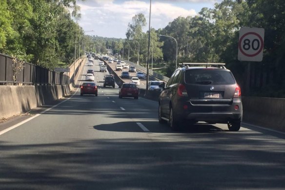 Jindalee's Centenary Bridge has not been widened since 1987.