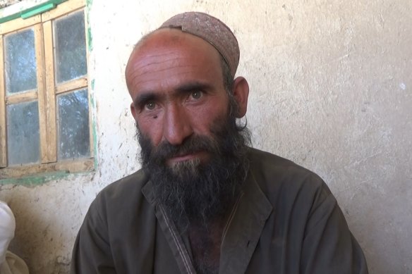 Afghan villager Malook.