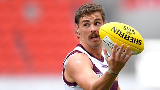 Joe Daniher has found a new environment at the Lions