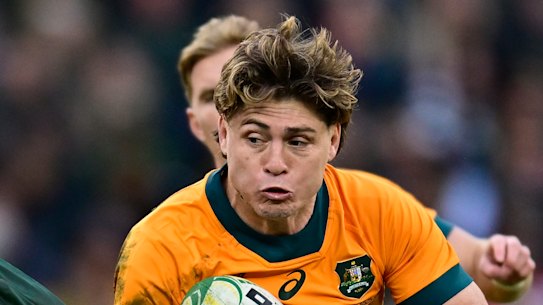 James O’Connor in action for the Wallabies last year