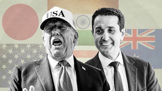 Queensland Premier David Crisafulli is making a pitch to host US President Donald Trump and the Quad in Queensland.
