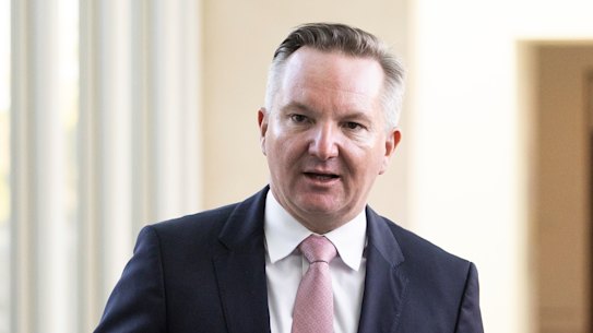 Minister for Climate Change and Energy Chris Bowen.