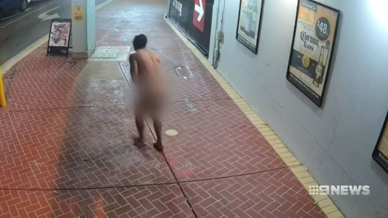 Father, son charged over alleged torture of man found naked, injured in