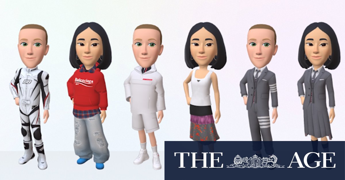 Facebook Meta and fashion: Balenciaga, Prada, Thom Browne - Vimarsana News