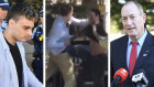 A 19-year-old man has been detained by police after a fight broke out following a press conference with Fraser Anning. 
