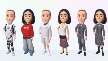 Designers Balenciaga, Prada and Thom Browne were enlisted for the launch of Facebook Meta’s Avatars Store. Avatars of Mark Zuckerberg and Eva Chen, director of fashion partnerships for Instagram, model the designs.