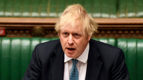 PM Boris Johnson: incurious about Russia's role in Brexit.