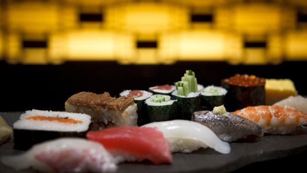 Even the best sushi joints don’t get a perfect score on Tabelog.