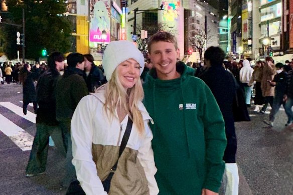 Dani Iye (left) and Logan Donnellan (right) are one of a rising number of age-gap couples.