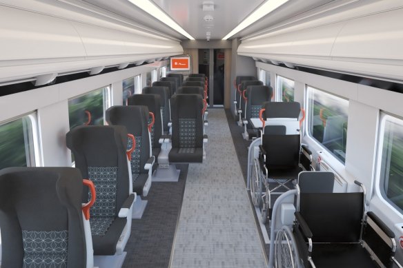 The pitch of passenger seats has been a major point of contention between the government and the Spanish train manufacturer.