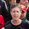 Sally McManus, leader of the ACTU which is mobilising thousands of volunteers in a campaign targeted at marginal seats held by the Coalition.