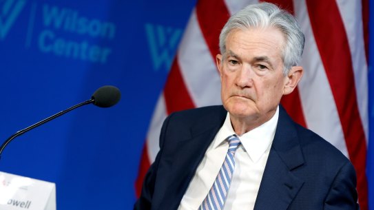 US Federal Reserve governor Jerome Powell speaking overnight at an event in Washington.