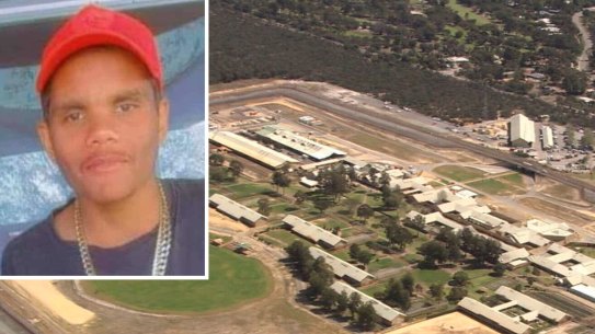Cleveland Dodd, 16, (inset) died after self-harming in his cell at the youth Unit 18 wing of Perth’s maximum-security Casuarina Prison.