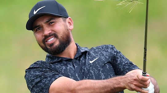 Jason Day during practice for The Open at Royal St George’s this week.