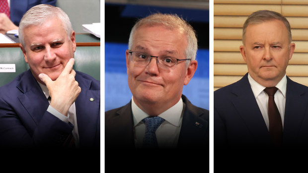 Michael McCormack’s Nationals and Scott Morrison’s Liberal Party have the lead in donations over Anthony Albanese’s Labor Party. 