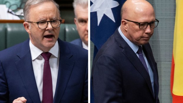 Albanese and Dutton exchanged barbs on Thursday.