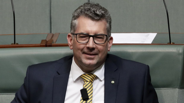 Nationals MP Keith Pitt enters cabinet with responsibility for resources.