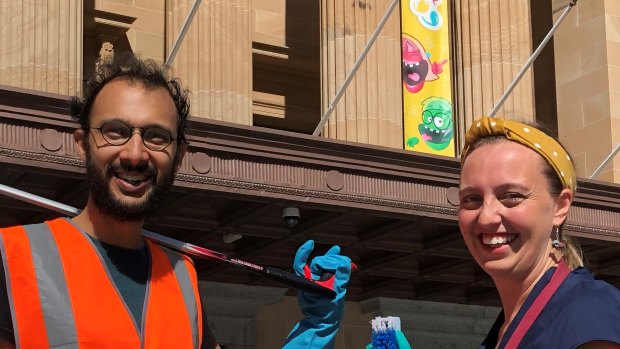 Greens lord mayoral candidate Kath Angus and Cr Jonathan Sri pledged to "clean up" Brisbane City Council's planning legislation.