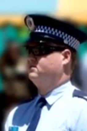 Senior Constable Kristian White, who allegedly Tasered great-grandmother Clare Nowland.