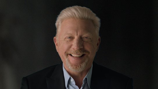 Boris Becker in Alex Gibney’s attention-grabbing documentary Boom! Boom! The World vs Boris Becker.