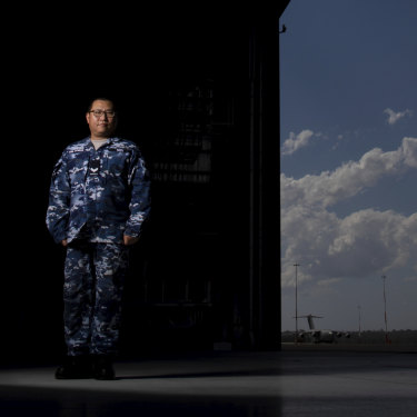 Yuhang Ding trained as a hairdresser to allow him to stay in Australia before chasing his passion of aviation.