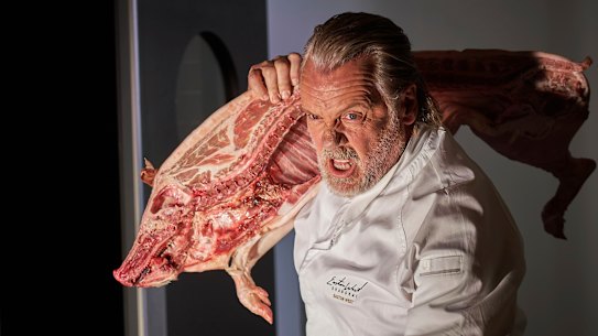 Carrying on like a pork chop: The incident that brings Easton West undone.