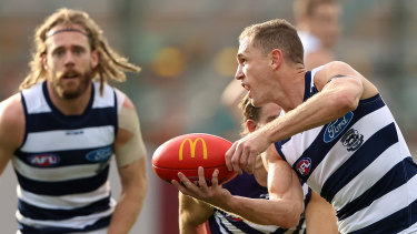 Geelong have not hit the panic button yet after losing to the Dockers