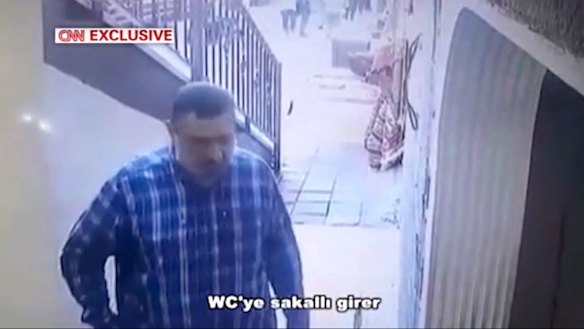 The alleged body double for journalist Jamal Khashoggi.