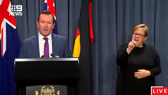 WA Premier Mark McGowan has delayed the easing of restrictions in WA.