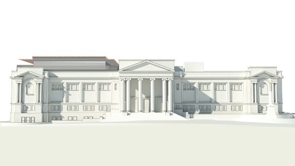 A rooftop restaurant is planned for the State Library. 