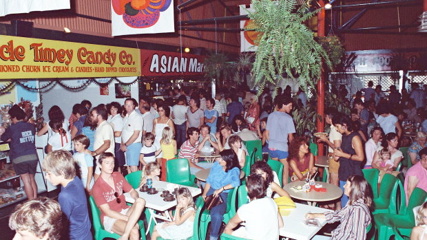 The old Subiaco Pavilion Markets in 1983.