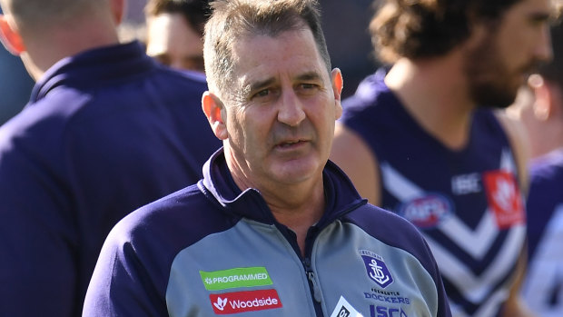 Ross Lyon says results are irrelevant after the Dockers suffered a huge defeat at the hands of Geelong last weekend.