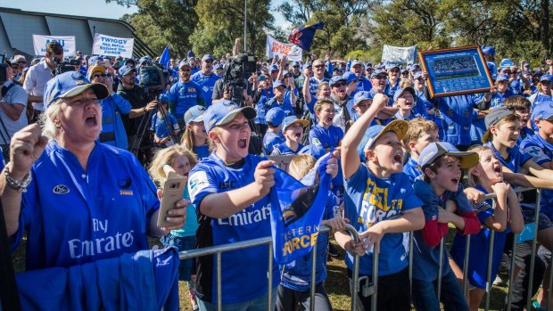 In full force: Western Force are hoping for about 20,000 fans to turn up to their clash with Fiji.