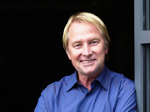 Glenn Wheatley at the Music Managers Forum at Sydney University after receiving a lifetime achievement award, 2003. 