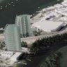 An artist’s impression of how Batemans Bay would look by 2100 under a draft master plan.