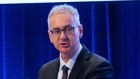 APRA chairman John Lonsdale at The Australian Financial Review Banking Summit.