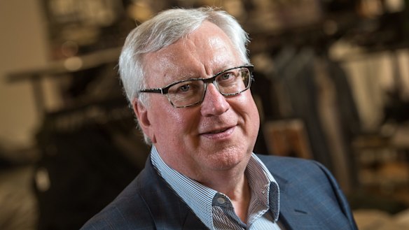 Myer chairman Garry Hounsell is likely to face opposition from Mr Lew at the company's AGM in October.