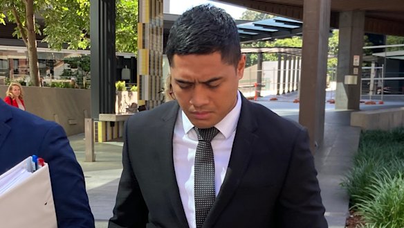 Anthony Milford outside Brisbane Magistrates Court on Monday.