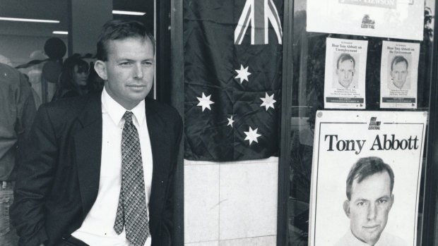 Tony Abbott won the blue ribbon Sydney seat of Warringah in 1994. 