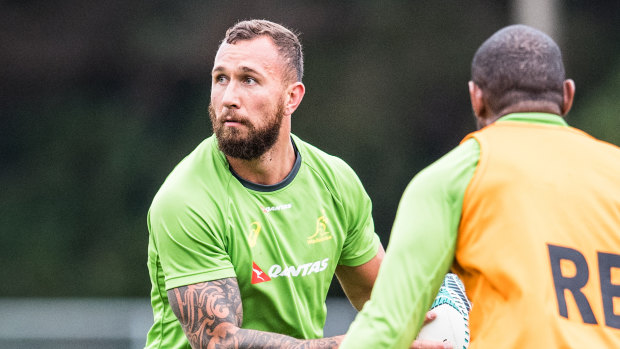 Move: Quade Cooper is expected to sign with the Melbourne Rebels for the 2019 Super Rugby season. 