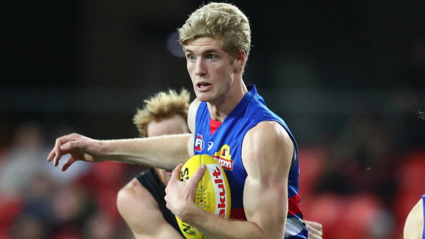 Young Bulldogs ruckman Tim English has missed three games so far.