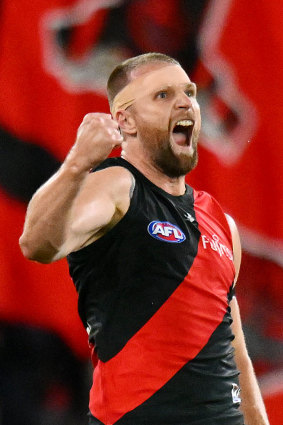 The Bombers are benefitting from Jake Stringer’s rich run of form.