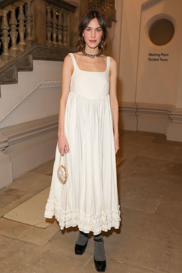Alexa Chung’s style is “preppy, whimsical, and edgy” according to Allison Bornstein.