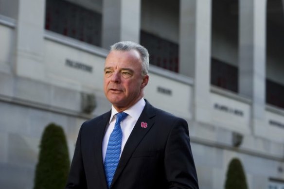 Australian War Memorial director Brendan Nelson, who has defended naming a federal electorate after Charles Bean.