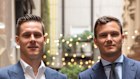 InStitchu co-founders James Wakefield and Robin McGowan.