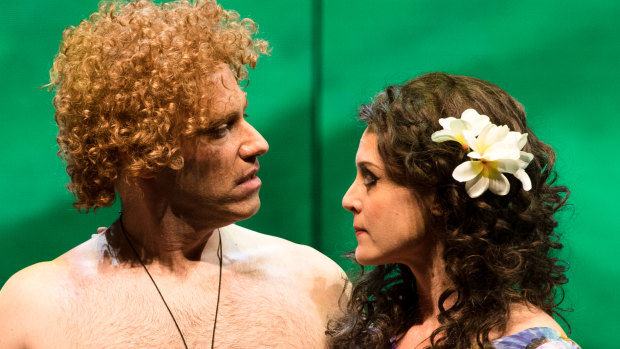 Leigh Melrose as Brett Whiteley and Julie Lea Goodwin as Wendy Whiteley.