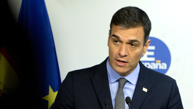 Spanish Prime Minister Pedro Sanchez.