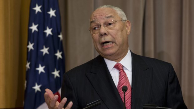 Former US secretary of state Colin Powell, who has condemned Donald Trump as dangerous and said he will vote for Biden.