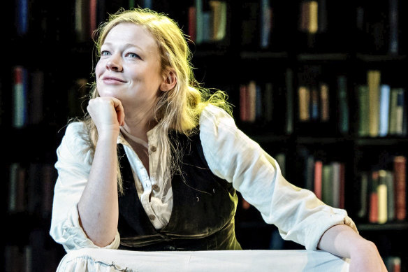 Sarah Snook played Hilde Wangel in The Master Builder at the Old Vic Theatre.